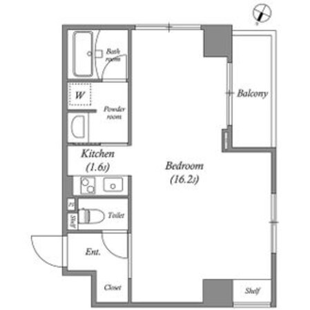 T’s Residence Nagoyaの物件間取画像